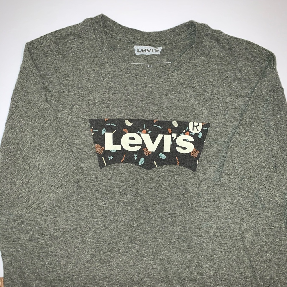 Men’s Levi’s Green Short Sleeve Logo Shirt